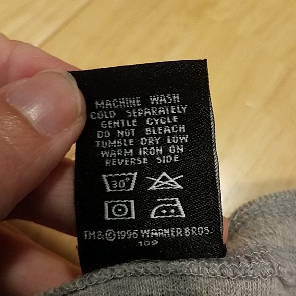 1990s Warner Bros Looney Tunes knit henley Large - Picture 4 of 6